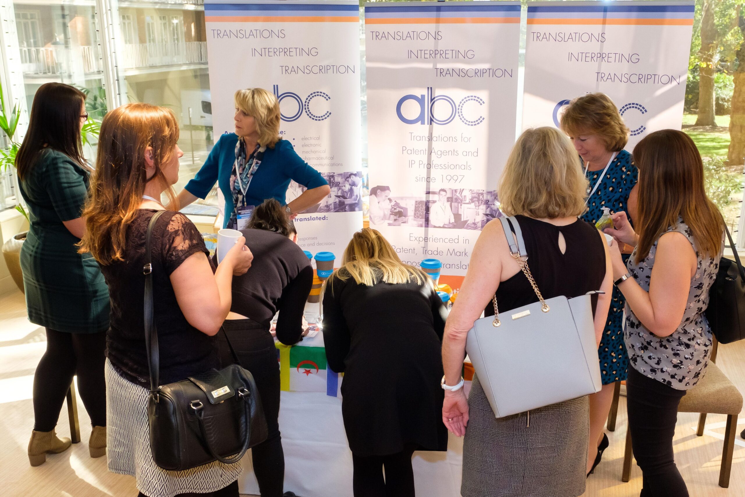 ABC colleagues at our busy exhibition stand at the CIPA paralegals conference